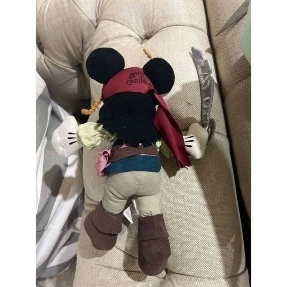 Disney Parks Mickey Mouse Jack Sparrow Pirates of the Caribbean‎ Plush 11